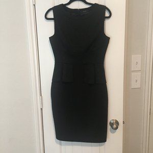 Tahari sleeveless black dress, sz 8